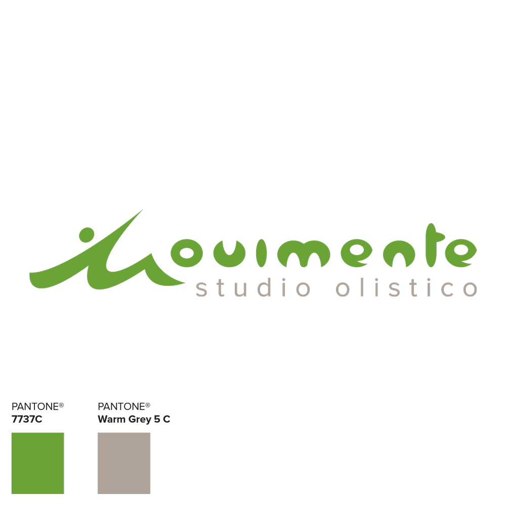 The definitive logo of Movimente, with the typical antropomorphised “M”, and the green Pantone colour as reference.