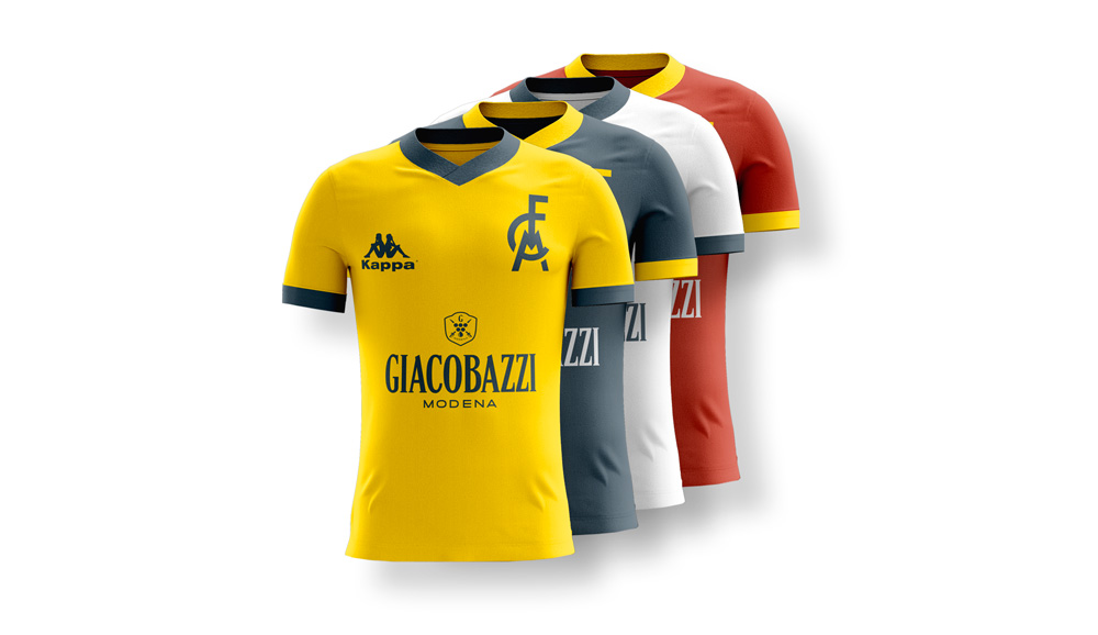 New t-shirts' concept. These are the new Modena FC t-shirts.